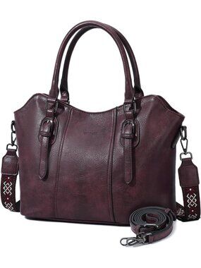 Stylish Hobo Purse for Women | Versatile Two-Strap Top Handle Satchel Bag